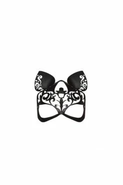 VoyeurX Lilly Leather Cat Mask