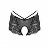 Eros Veneziani Eros Fringed Lace Crotchless Panty