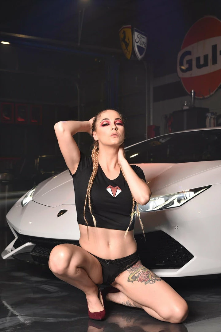 Darkest Fox Darkest Vixen Crop Tee 5 Darkest Fox Darkest Vixen Crop Tee