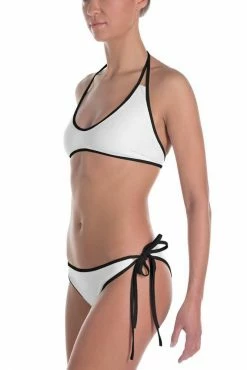 Darkest Fox Black Trim Bikini