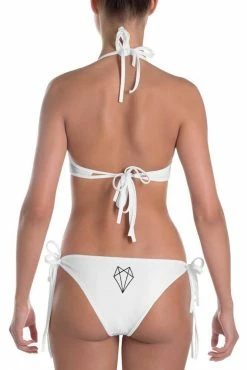 Darkest Fox White Bikini