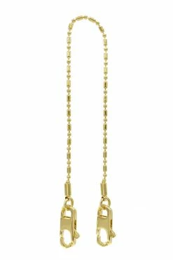 Domestique Thin Chain Double Mousqueton Bracelet Toys & Accessories