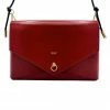 Domestique Large Envelope Red Leather Purse 18K - 24K Gold 1 Domestique Large Envelope Red Leather Purse 18K - 24K Gold