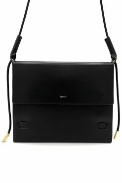 Domestique Large Flap Leather Pouch