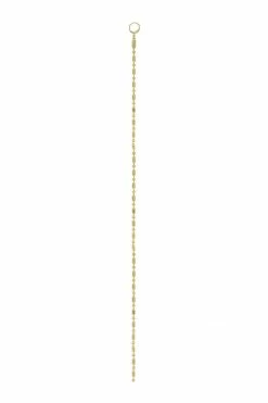 Domestique 18K - 24K Gold Long Bold Chain Simple Earring