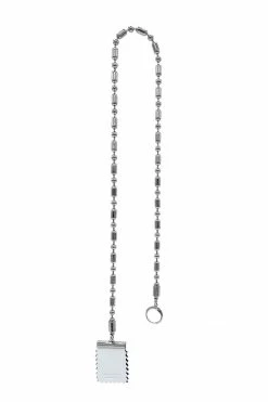 Domestique 18K - 24K Gold Long Bold Chain Stamp Earring 14 Domestique 18K - 24K Gold Long Bold Chain Stamp Earring