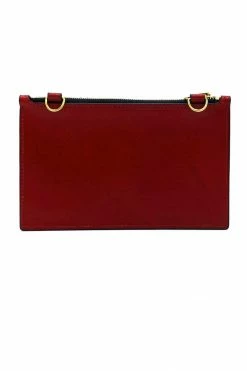 Domestique Medium Postal Red Leather Wallet