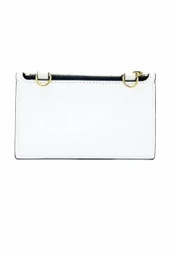 Domestique Mini Postal White Leather Wallet