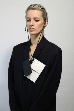 Domestique 18K - 24K Gold Mini Postal Leather Wallet