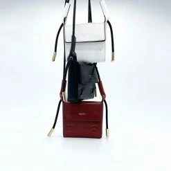 Domestique Mini Flap Red Leather Pouch