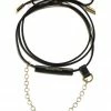 Domestique Leather Chained Up Necklace