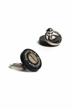 Domestique Red Fox Leather Screw On Pins 11 Domestique Red Fox Leather Screw On Pins