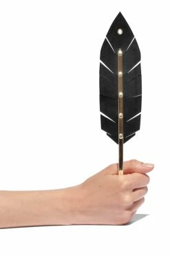 Domestique Leather Feather Bécasse Paddle Silver Fox