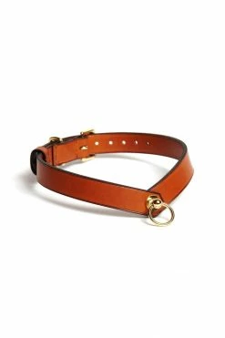 Domestique O-Ring Leather Choker Toys & Accessories