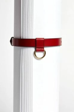 Domestique Toys & Accessories D-Ring Leather Choker