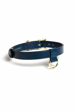 Domestique Toys & Accessories D-Ring Leather Choker
