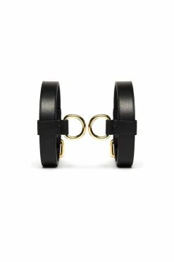 Domestique D-Ring Leather Bracelet Set Lingerie Sets