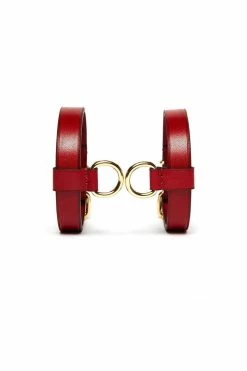 Domestique D-Ring Leather Bracelet Set Lingerie Sets