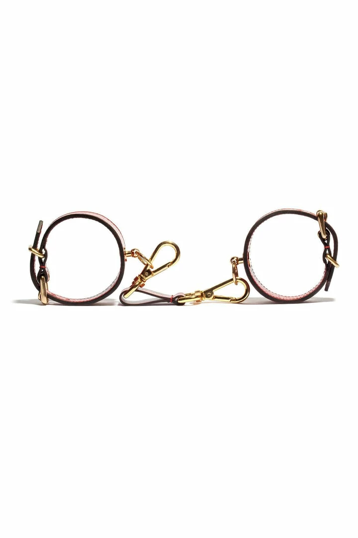 Domestique Red Fox Red Leather Linotte Cuff Bracelets 17 Domestique Red Fox Red Leather Linotte Cuff Bracelets