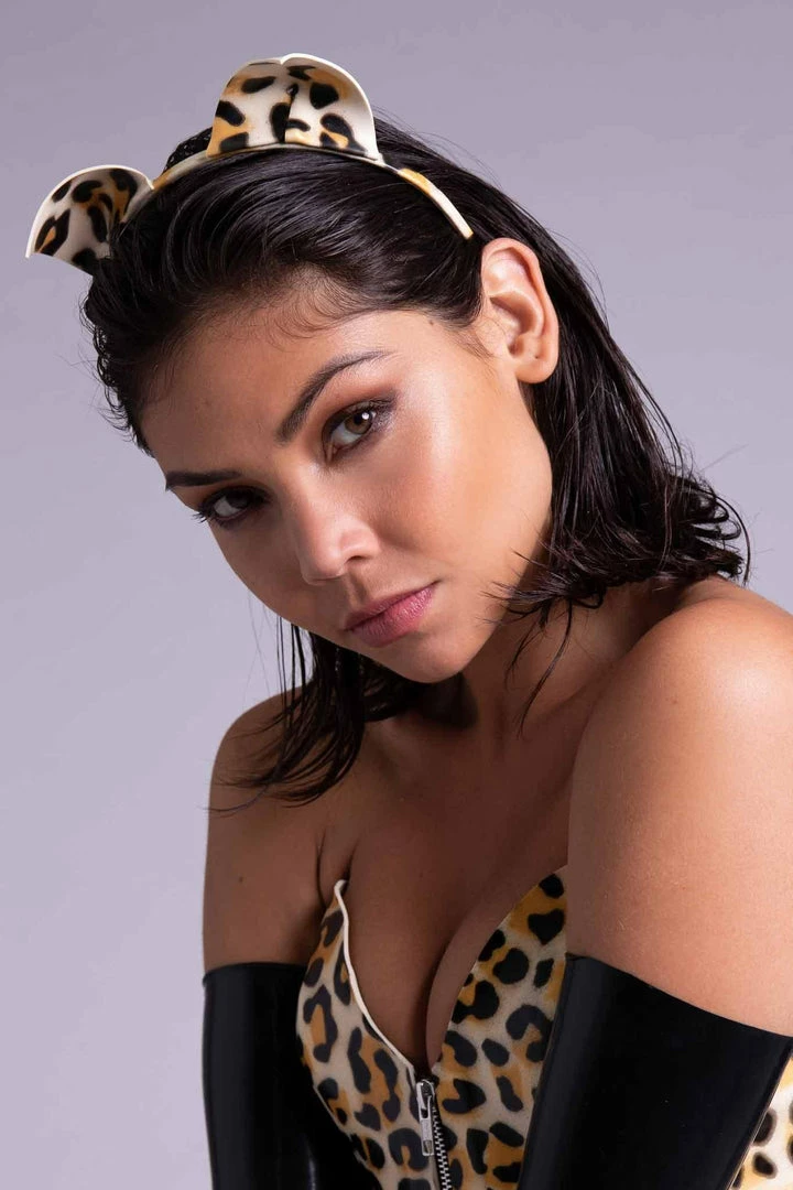Elissa Poppy Epsilon Leopard Latex Cat Ears 4 Elissa Poppy Epsilon Leopard Latex Cat Ears