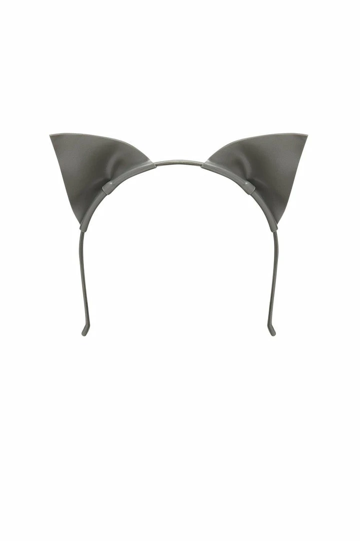 Elissa Poppy Epsilon Silver Latex Cat Ears 3 Elissa Poppy Epsilon Silver Latex Cat Ears