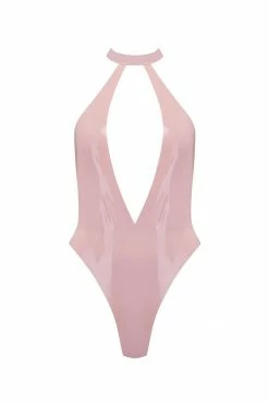 Elissa Poppy Latex Bodysuit
