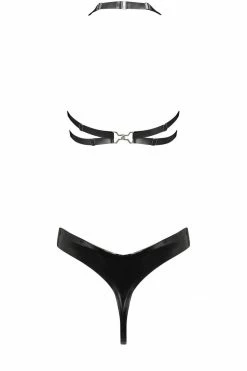 Elissa Poppy Gamma Tau Latex Lingerie Set