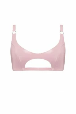 Elissa Poppy Cut Out Latex Bralette 25 Elissa Poppy Cut Out Latex Bralette