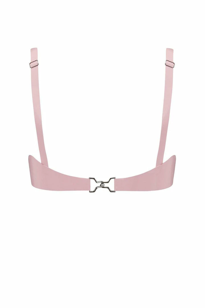 Elissa Poppy Cut Out Latex Bralette 10 Elissa Poppy Cut Out Latex Bralette