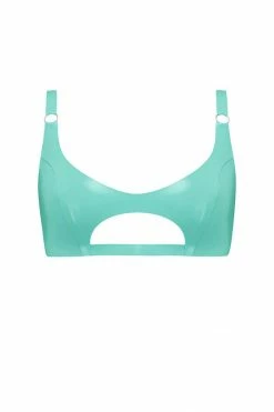 Elissa Poppy Cut Out Latex Bralette 33 Elissa Poppy Cut Out Latex Bralette