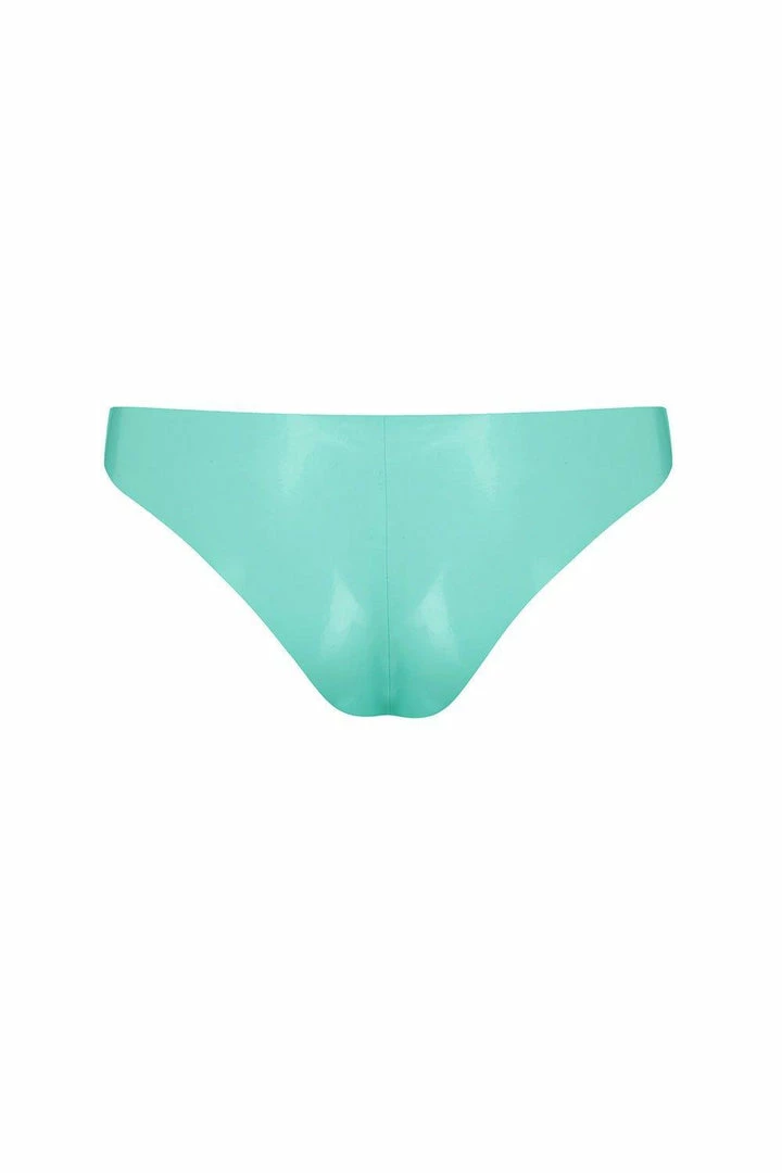 Elissa Poppy Jade Green Latex Cheeky Brief 4 Elissa Poppy Jade Green Latex Cheeky Brief
