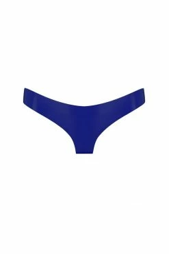 Elissa Poppy Royalblue Navy Latex Cheeky Brief