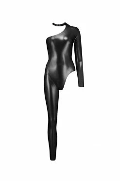 Elissa Poppy Upsilon Latex Catsuit