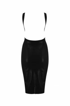 Elissa Poppy Latex Midi Dress 16 Elissa Poppy Latex Midi Dress