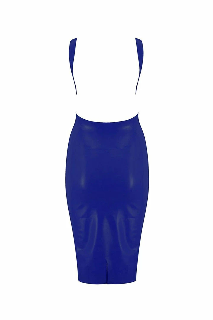 Elissa Poppy Latex Midi Dress 12 Elissa Poppy Latex Midi Dress
