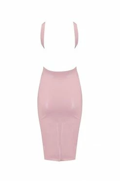 Elissa Poppy Latex Midi Dress 20 Elissa Poppy Latex Midi Dress