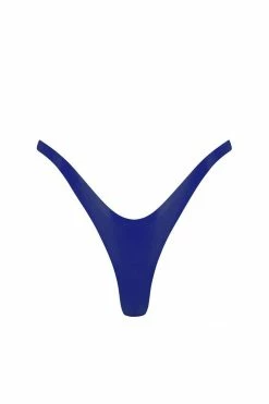 Elissa Poppy Panties Royalblue Navy Latex G-String