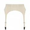 Elissa Poppy White Ivory Latex Garter Belt 1 Elissa Poppy White Ivory Latex Garter Belt