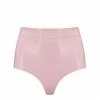 Elissa Poppy Baby Pink Latex Disco High Waist Pant