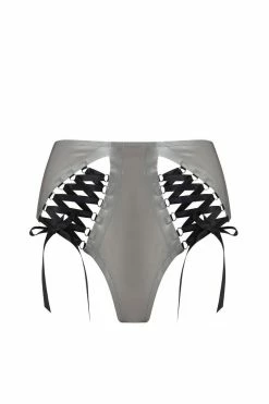 Elissa Poppy Lambda Laced Latex Knicker