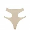 Elissa Poppy Panties White Ivory Latex Cut Out Thong 1 Elissa Poppy Panties White Ivory Latex Cut Out Thong