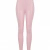 Elissa Poppy Baby Pink Latex Leggings