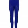 Elissa Poppy Stockings & Thigh Highs Royalblue Navy Latex Leggings