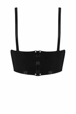 Elissa Poppy Latex Full Cup Longline Bra