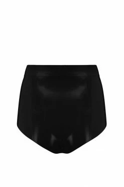 Elissa Poppy Panties Latex Disco High Waist Pant