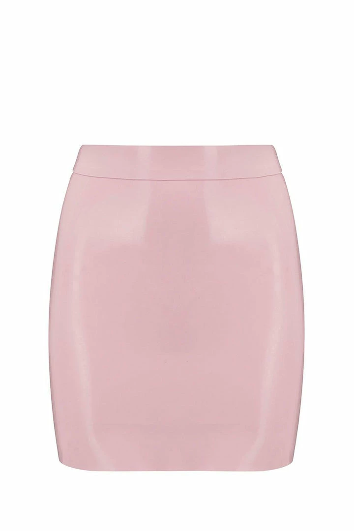 Elissa Poppy Latex Mini Skirt 7 Elissa Poppy Latex Mini Skirt