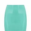 Elissa Poppy Jade Green Latex Mini Skirt 1 Elissa Poppy Jade Green Latex Mini Skirt