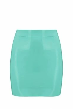 Elissa Poppy Latex Mini Skirt 25 Elissa Poppy Latex Mini Skirt