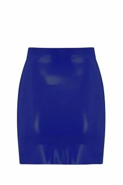 Elissa Poppy Latex Mini Skirt 24 Elissa Poppy Latex Mini Skirt