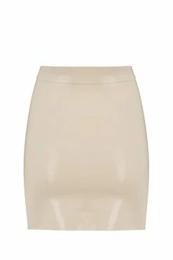 Elissa Poppy Latex Mini Skirt 22 Elissa Poppy Latex Mini Skirt